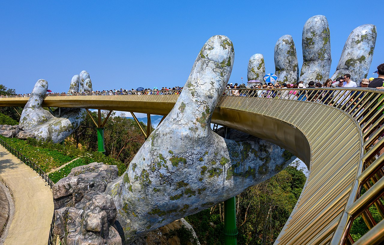 Golden Bridge in Da Nang