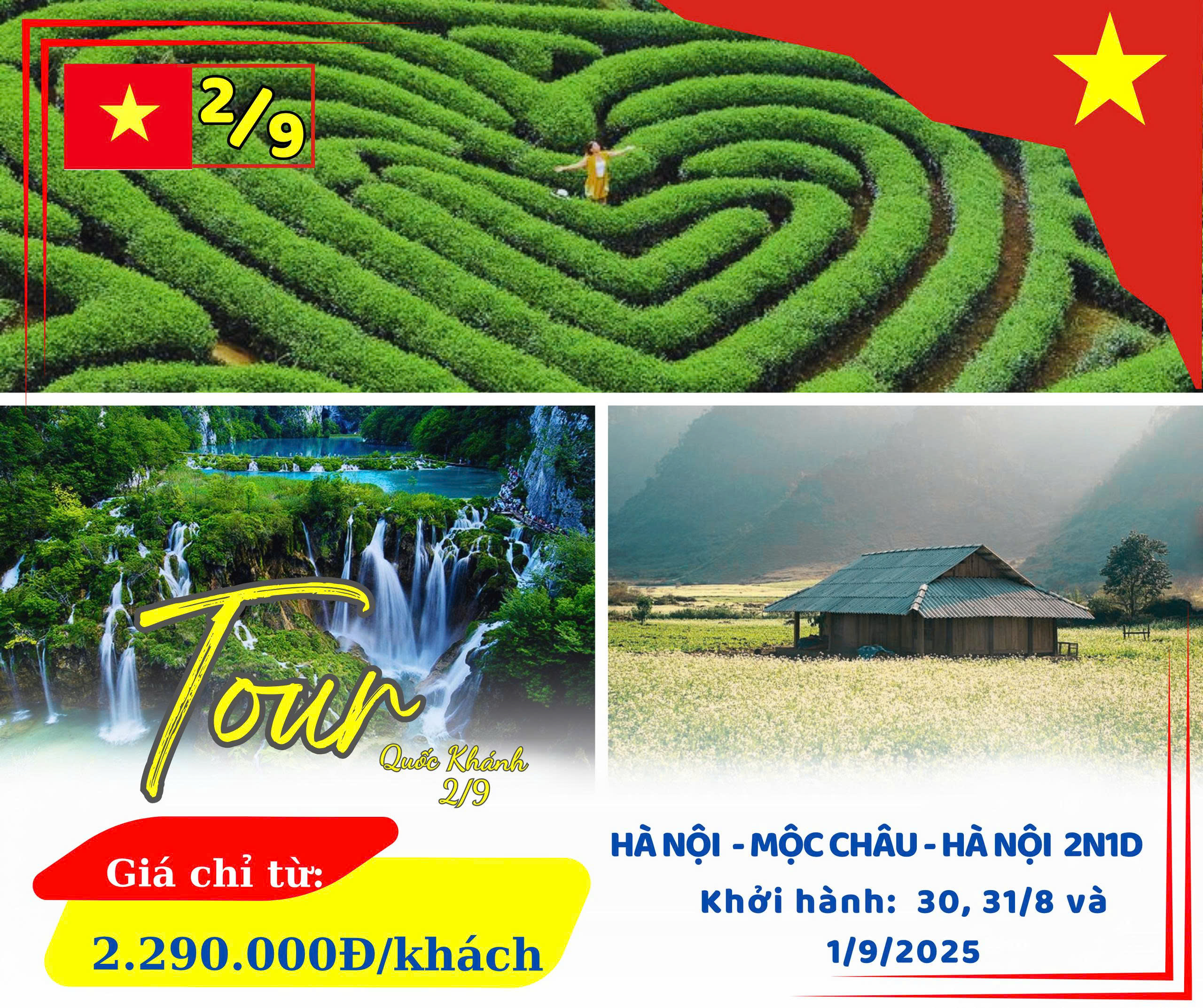 HÀ NỘI - MỘC CHÂU - HÀ NỘI