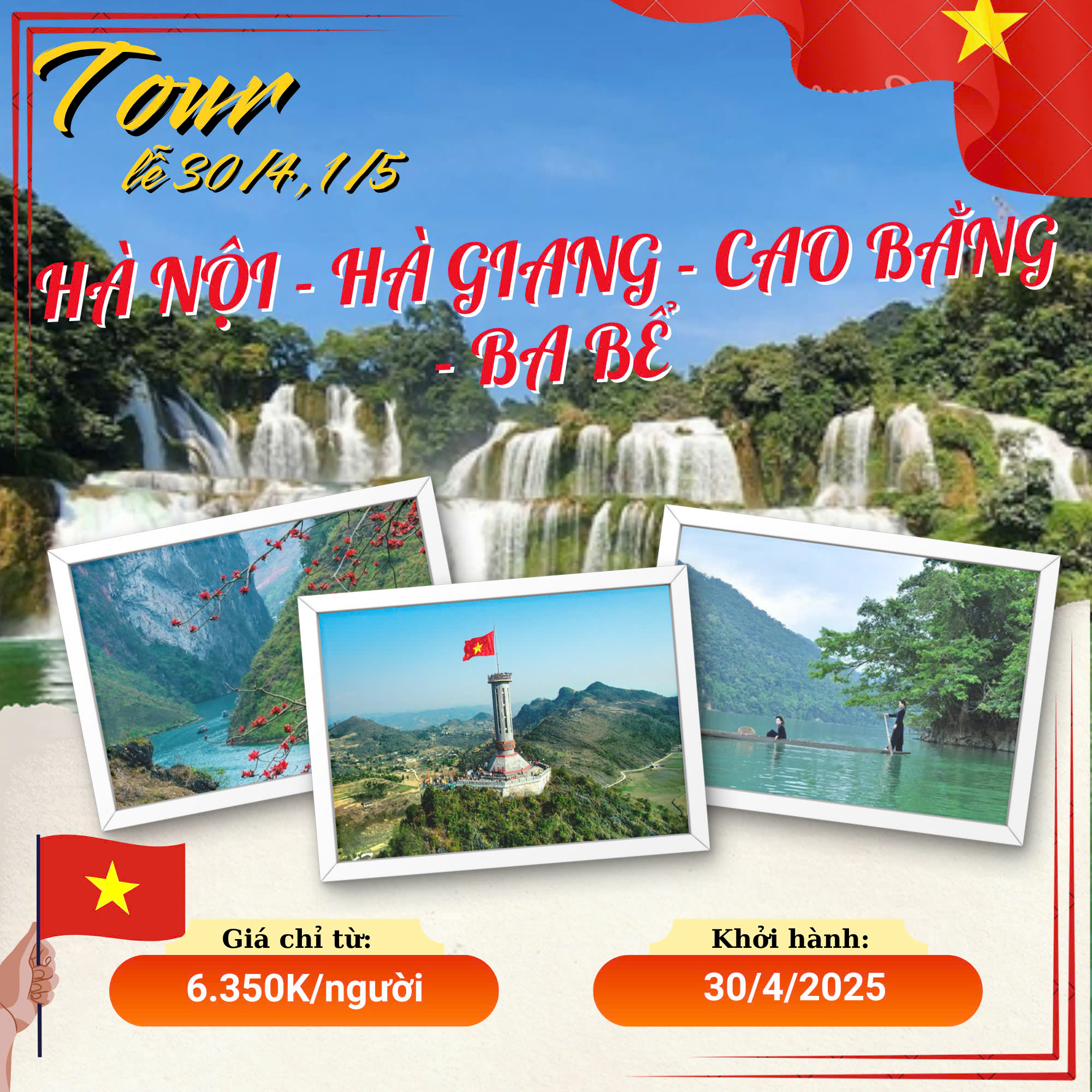 HÀ NỘI - HÀ GIANG - CAO BẰNG - BA BỂ