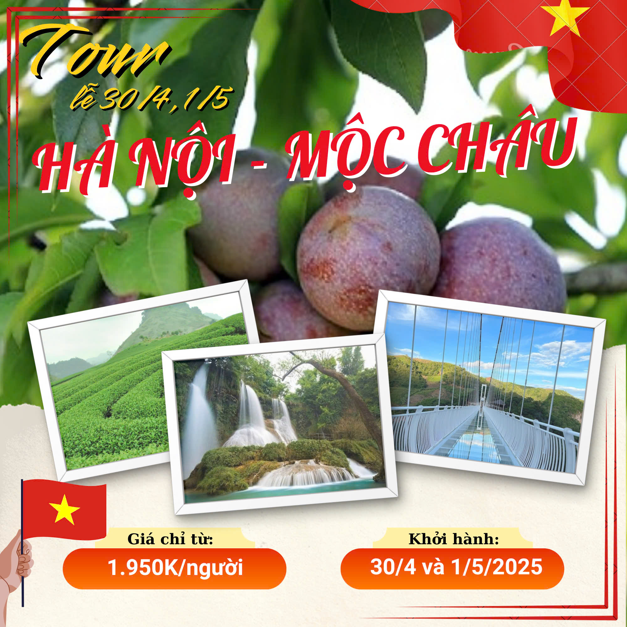 HÀ NỘI - MỘC CHÂU - HÀ NỘI