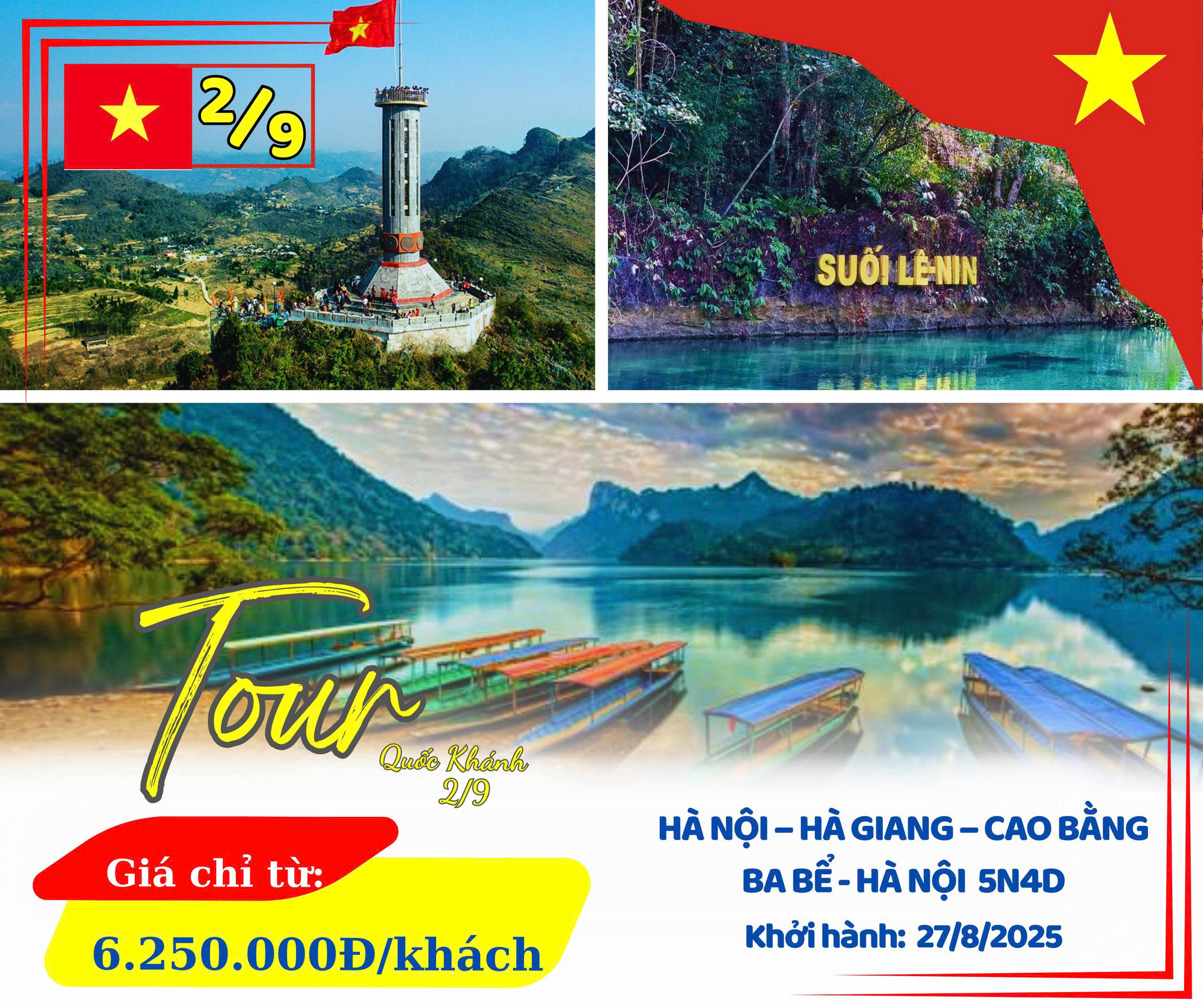 HÀ NỘI - HÀ GIANG - CAO BẰNG - BA BỂ
